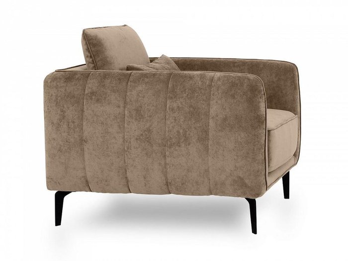 Кресло Amsterdam серо-коричневого цвета - лучшие Интерьерные кресла в INMYROOM