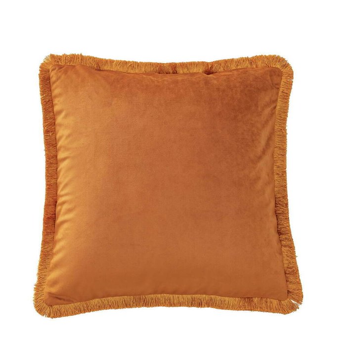 Наволочка Касандра №9 45х45 оранжевого цвета - купить Чехлы для подушек по цене 1001.0