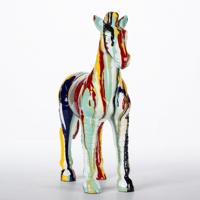 Статуэтка Zebra 2 из искусственного камня - купить Фигуры и статуэтки по цене 4315.0