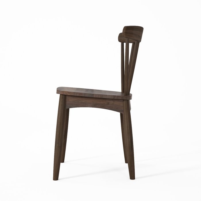 Стул Karpenter Twist из массива американского черного ореха - лучшие Обеденные стулья в INMYROOM