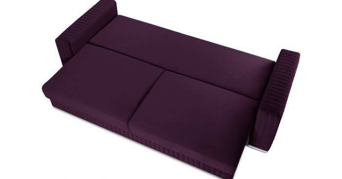 Прямой диван-кровать Тусон Лайт фиолетового цвета - лучшие Прямые диваны в INMYROOM