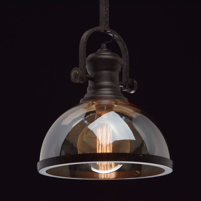 Подвесной светильник Нойвид в стиле индустриальный лофт - купить Подвесные светильники по цене 17250.0