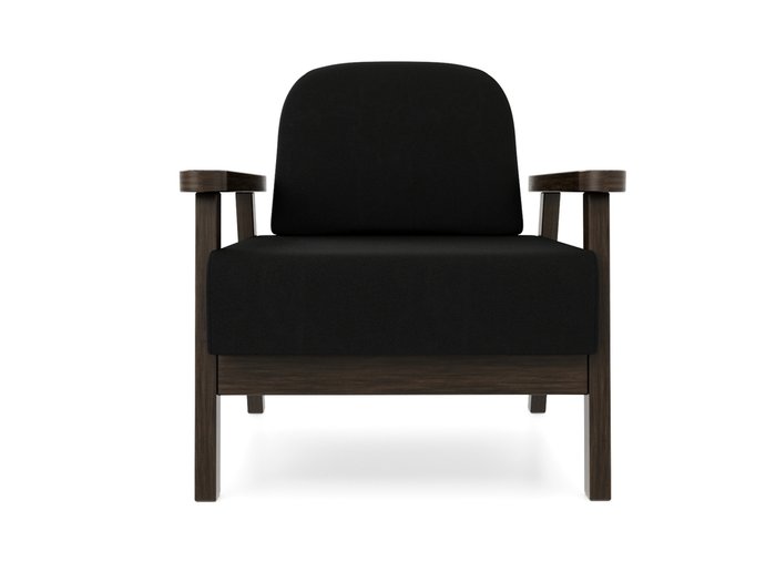 Кресло Флори черного цвета - купить Интерьерные кресла по цене 17990.0