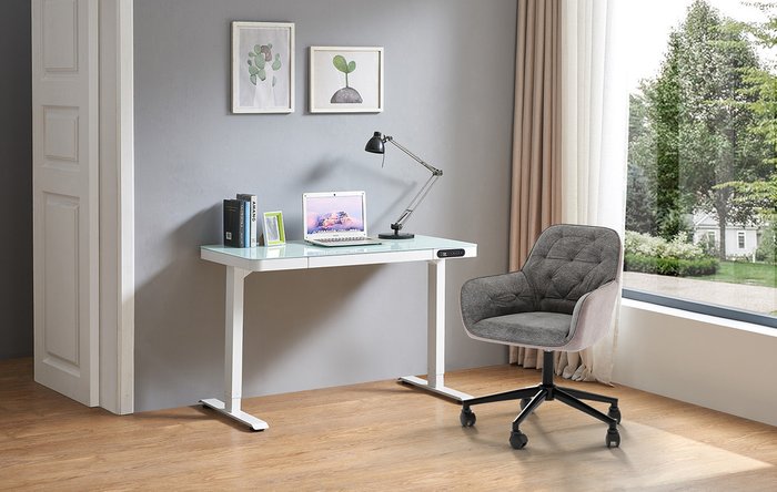 Кресло Julietta серого цвета - лучшие Офисные кресла в INMYROOM