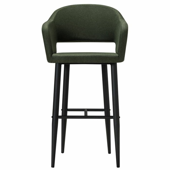Барный стул Oscar темно-зеленого цвета  - купить Барные стулья по цене 12090.0