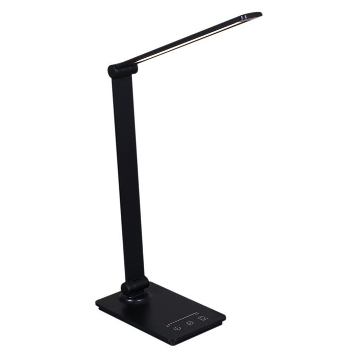 Настольная лампа 02088-0.7-01T BK (USB) (металл, цвет черный)