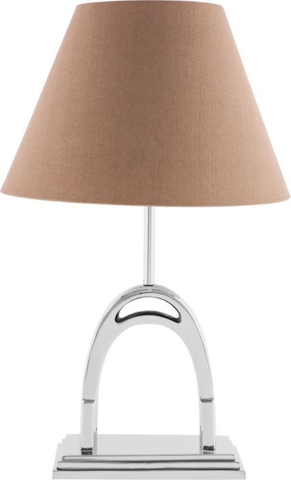 Лампа настольная с розовым абажуром - купить Настольные лампы по цене 10660.0