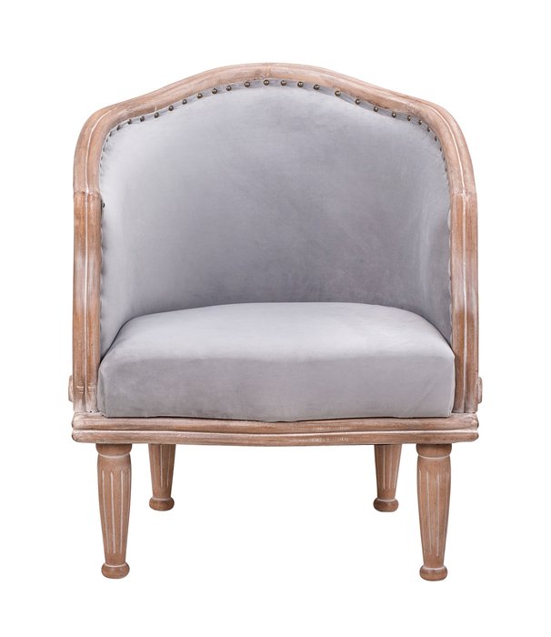 Кресло Alamo grey серого цвета - купить Интерьерные кресла по цене 45810.0
