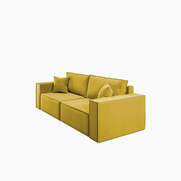 Диван-кровать Hygge желтого цвета - купить Прямые диваны по цене 37389.0