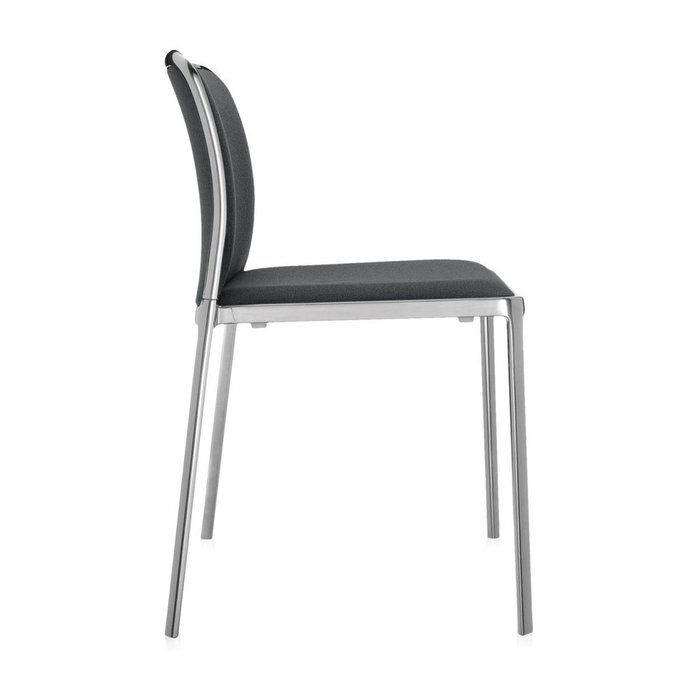 Стул Audrey Soft темно-серого цвета - лучшие Обеденные стулья в INMYROOM