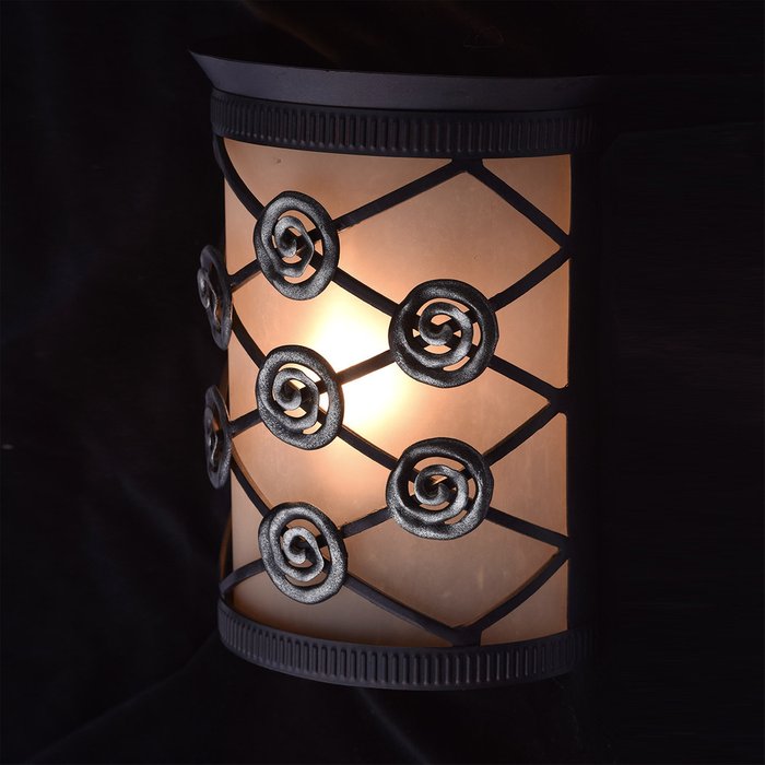 Настенный светильник  Айвенго с кованым основанием - купить Бра и настенные светильники по цене 15750.0