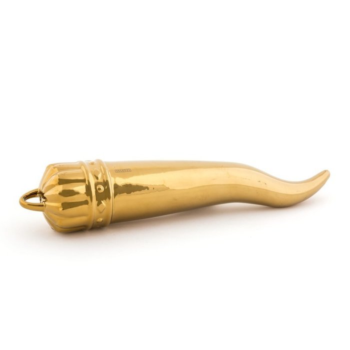 Аксессуар My Lucky Horn золотого цвета - купить Фигуры и статуэтки по цене 7140.0
