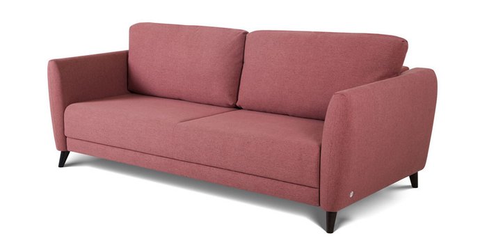 Диван-кровать Фабьен красного цвета - купить Прямые диваны по цене 74880.0