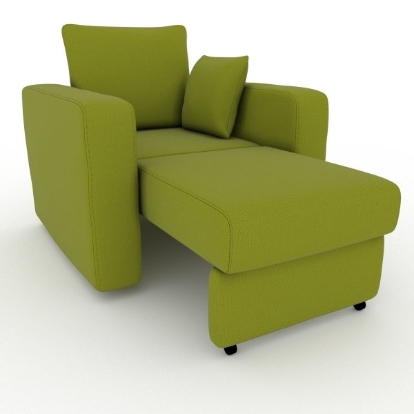 Кресло-кровать Liverpool зеленого цвета - купить Интерьерные кресла по цене 9700.0