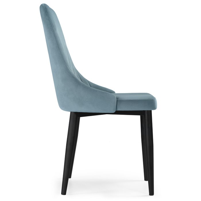 Стул Kora светло-синего цвета - лучшие Обеденные стулья в INMYROOM
