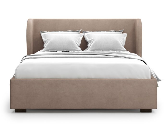 Кровать Tenno 180х200 коричневого цвета без подъемного механизма - купить Кровати для спальни по цене 52000.0