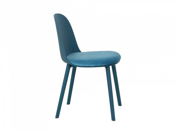 Стул Amato синего цвета - лучшие Обеденные стулья в INMYROOM