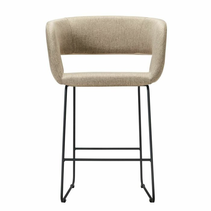 Полубарное кресло Hugs бежевого цвета - купить Барные стулья по цене 10760.0