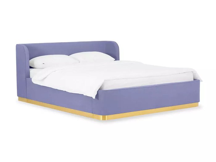 Кровать Vibe 160х200 сиреневого цвета с подъемным механизмом - купить Кровати для спальни по цене 109107.0