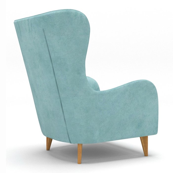  Кресло Montreal голубого цвета - лучшие Интерьерные кресла в INMYROOM
