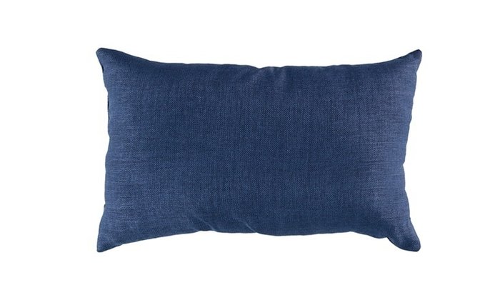 Набор из двух подушек темно-синего цвета