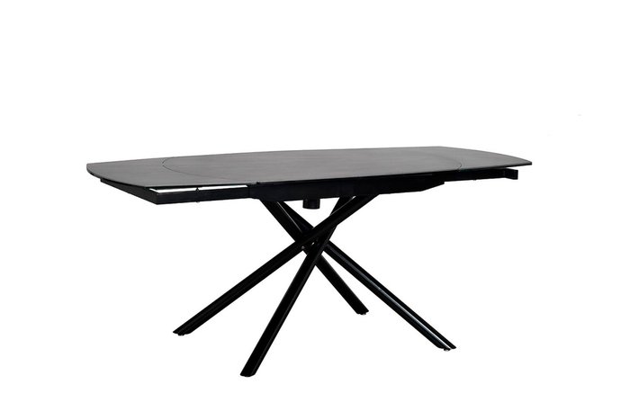 Раскладной обеденный стол черного цвета - купить Обеденные столы по цене 88060.0