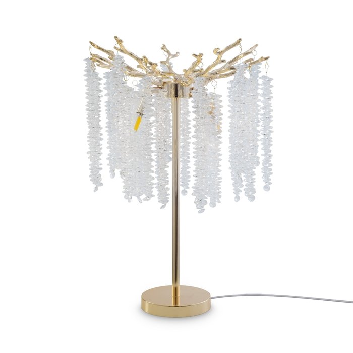 Настольный светильник Freya FR1010TL-03G Mineral Crystal - лучшие Настольные лампы в INMYROOM
