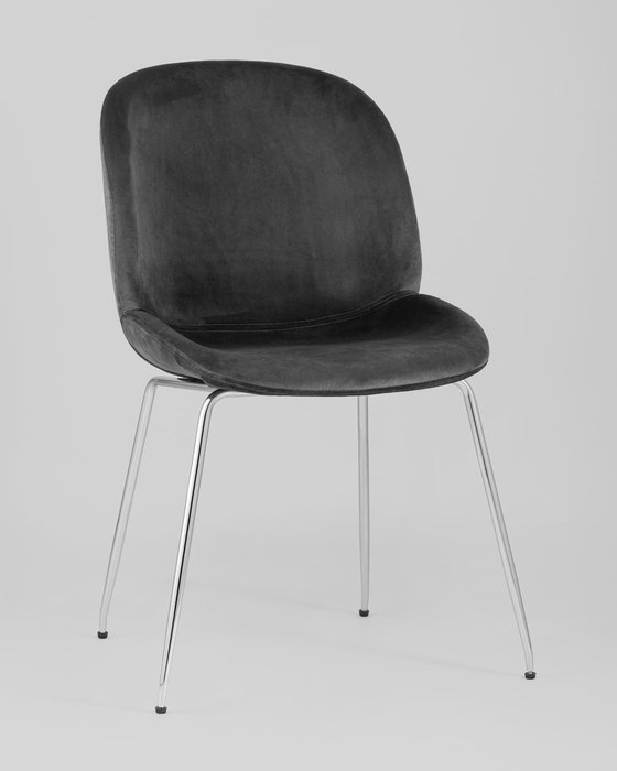 Стул Beetle серого цвета - купить Обеденные стулья по цене 21980.0