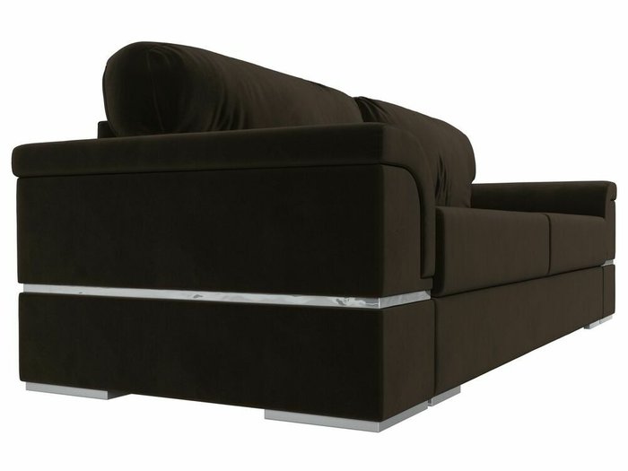 Прямой диван-кровать Порту коричневого цвета  - лучшие Прямые диваны в INMYROOM
