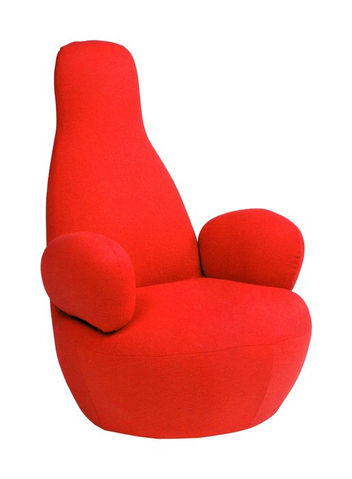 Кресло Bottle Chair красного цвета - лучшие Бескаркасная мебель в INMYROOM