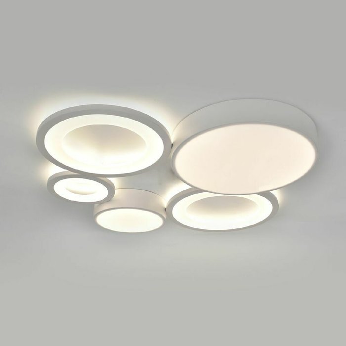 Потолочная люстра Streamline 10286/5LED (акрил, цвет белый) - лучшие Потолочные люстры в INMYROOM Потолочная люстра Streamline 10286/5LED (акрил, цвет белый) - лучшие Потолочные люстры в INMYROOM