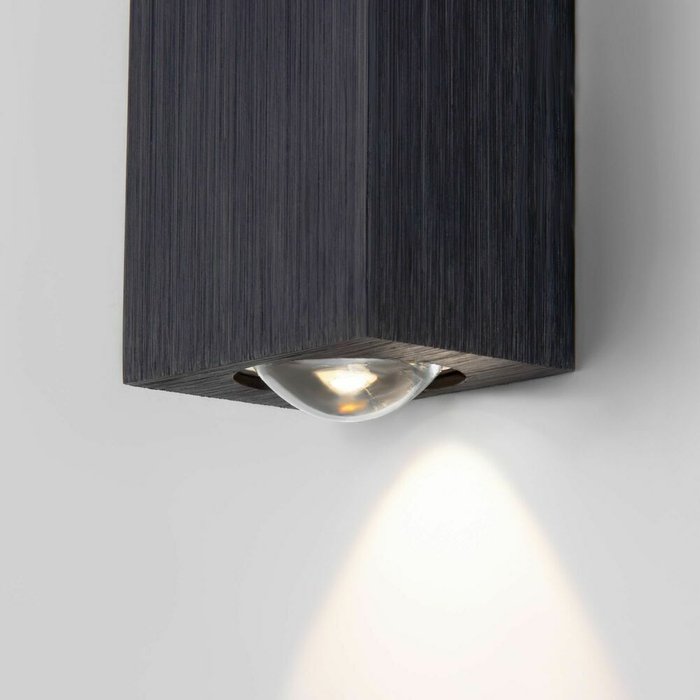 Настенный светодиодный светильник Petite LED 40110/LED черный - лучшие Подсветка для картин в INMYROOM Настенный светодиодный светильник Petite LED 40110/LED черный - лучшие Подсветка для картин в INMYROOM