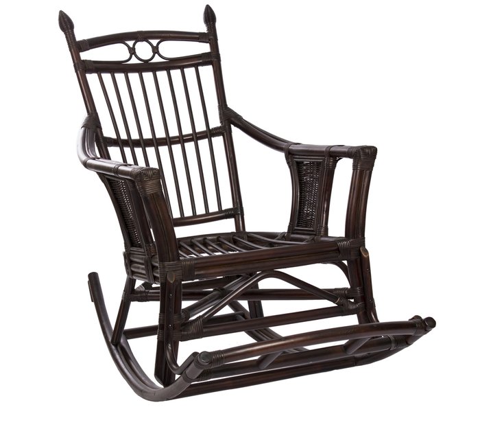 Кресло-качалка Chita с подушкой орех - купить Садовые кресла по цене 15504.0
