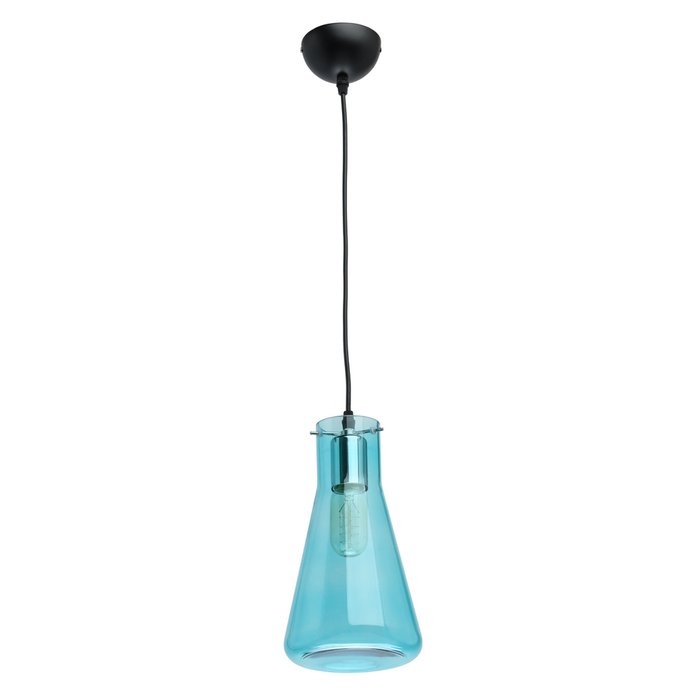 Подвесной светильник Кьянти голубого цвета
