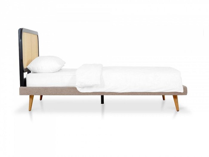 Кровать Male 160х200 бежевого цвета - лучшие Кровати для спальни в INMYROOM