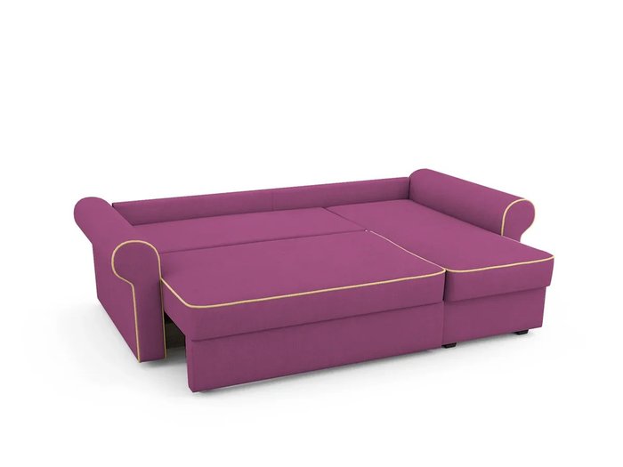 Угловой Диван-кровать Tulon правый пурпурного цвета - купить Угловые диваны по цене 75400.0
