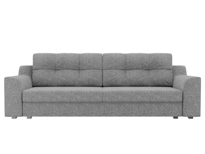 Прямой диван-кровать Сансара серого цвета - купить Прямые диваны по цене 39990.0