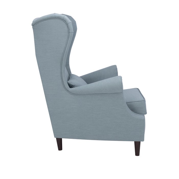 Кресло Монтего серо-голубого цвета  - лучшие Интерьерные кресла в INMYROOM
