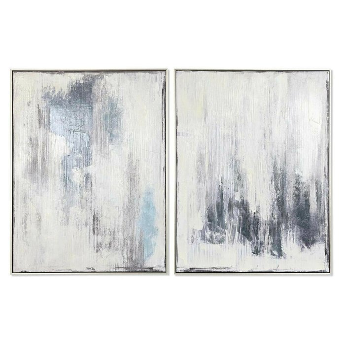 Картина 60 x 3,5 x 80 cm Абстракция 60 x 3 x 80 cm город (2 штук)