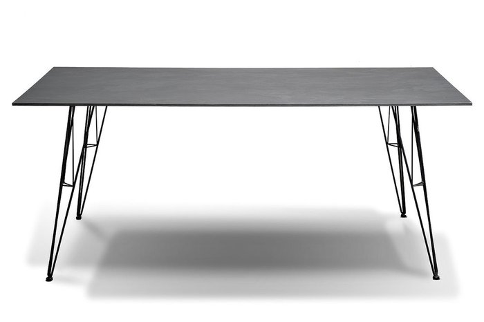 Обеденный  стол Руссо цвета серый гранит