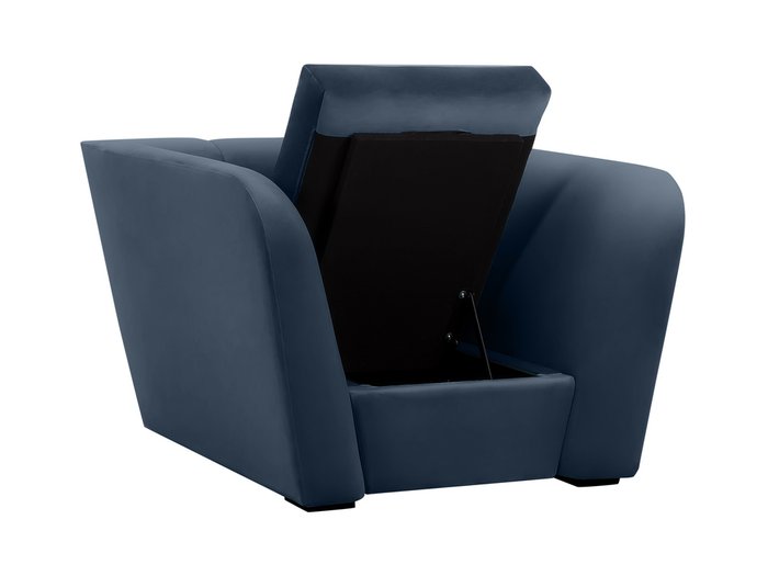 Кресло Florida темно-синего цвета - купить Интерьерные кресла по цене 44570.0