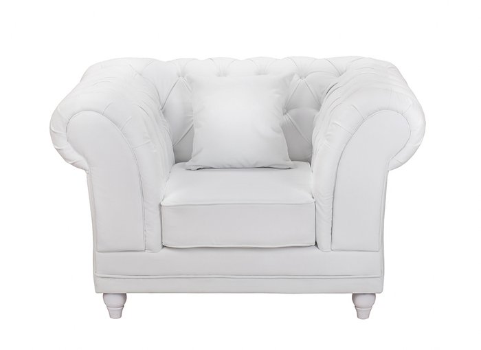 Кресло Dasen белого цвета - купить Интерьерные кресла по цене 72500.0