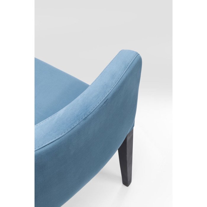 Стул с подлокотниками Mode голубого цвета - лучшие Обеденные стулья в INMYROOM