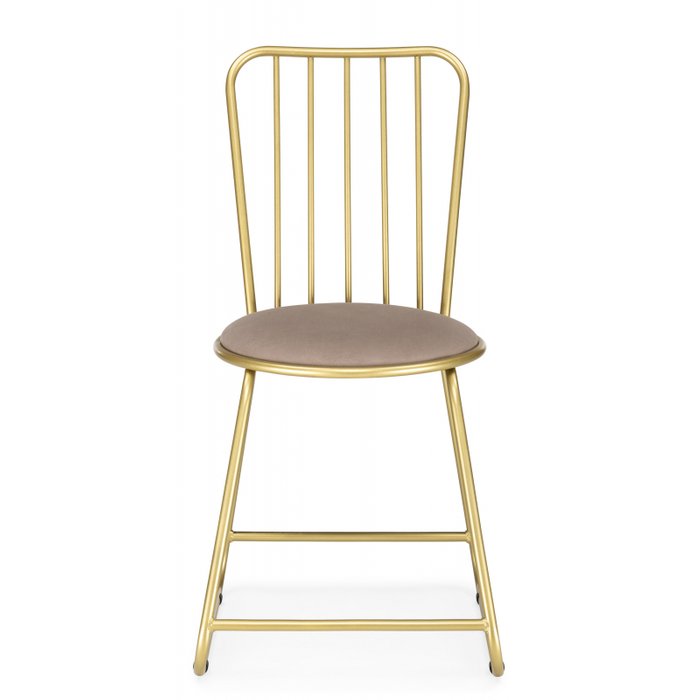 Обеденный стул Лирион бежевого цвета - купить Обеденные стулья по цене 2890.0