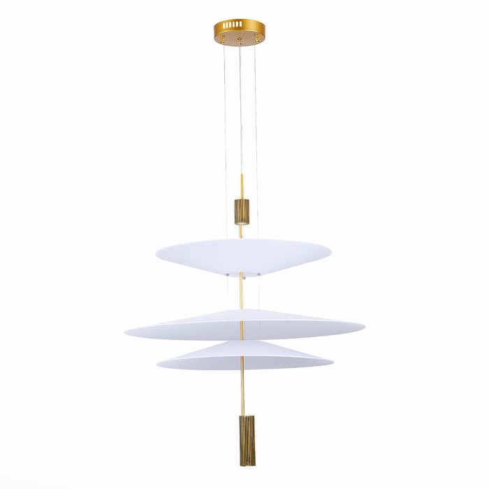 Подвесной светильник Isola золотисто-белого цвета - купить Подвесные светильники по цене 41040.0