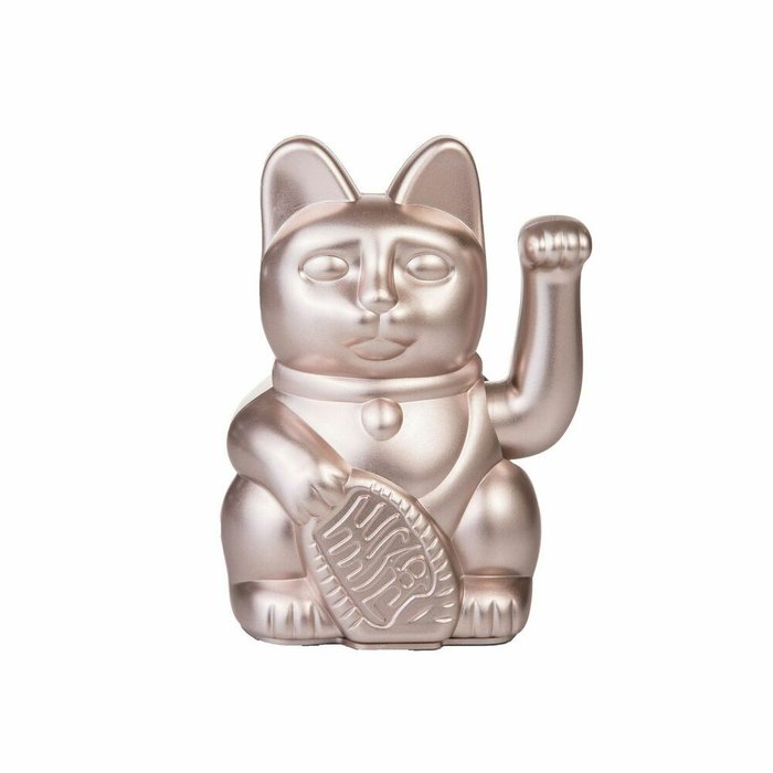 Декоративная фигурка-статуэтка Lucky Cat Moonlight M из пластика 