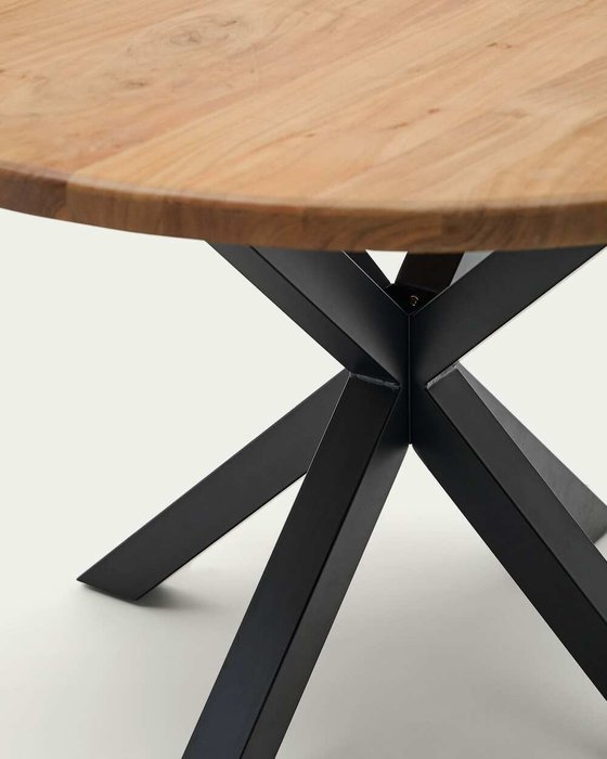 Обеденный стол Argo черно-бежевого цвета - лучшие Обеденные столы в INMYROOM