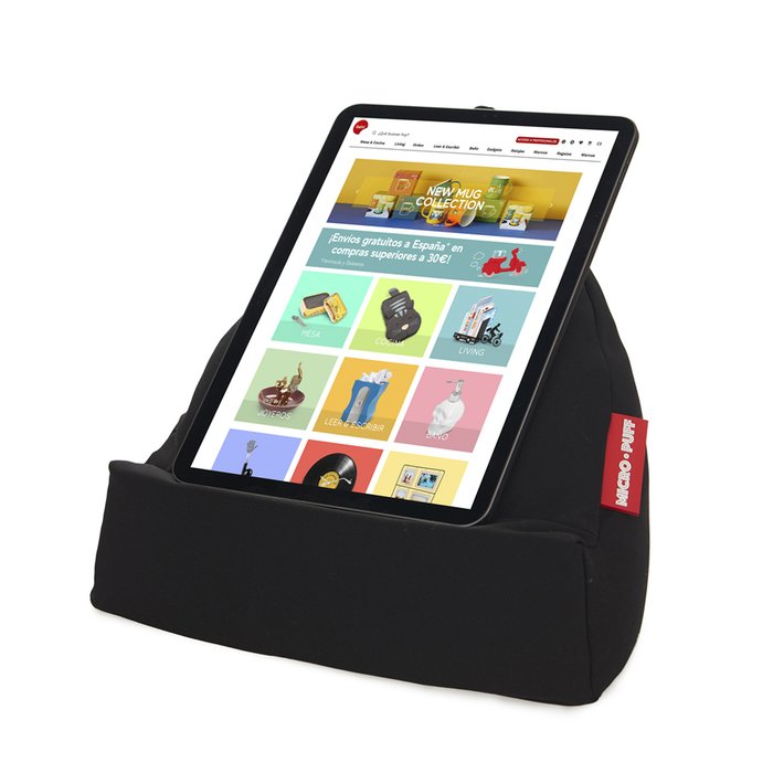 Подставка для планшета и смартфона Micro Puff черного цвета
