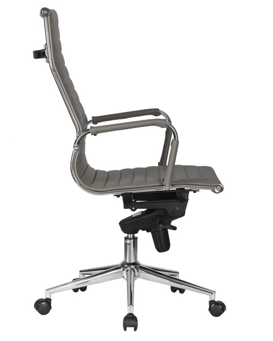 Офисное кресло для руководителей Clark серого цвета - лучшие Офисные кресла в INMYROOM