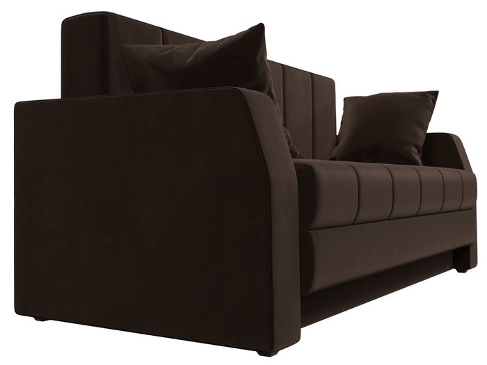 Прямой диван-кровать Малютка темно-коричневого цвета - лучшие Прямые диваны в INMYROOM